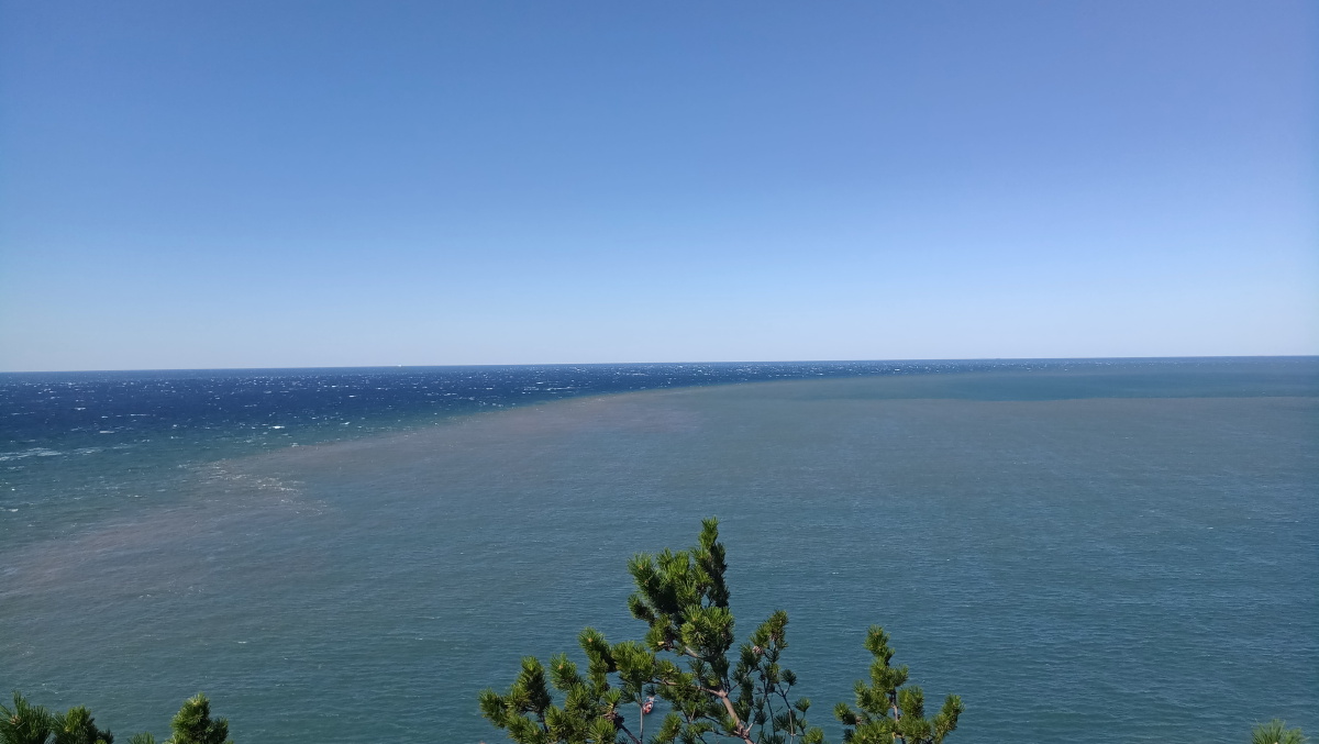 旅顺黄海渤海分界线,黄渤海分界线. - 一个山河过客 - 图虫