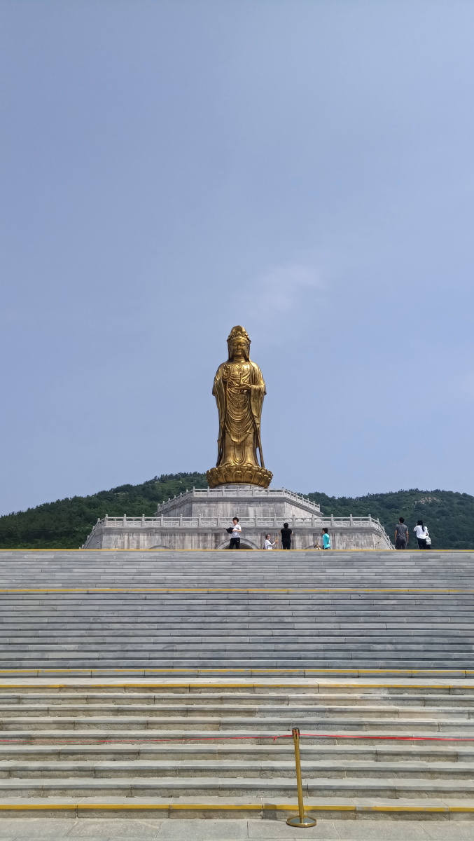 大连高新区横山寺北普陀主题公园观音台