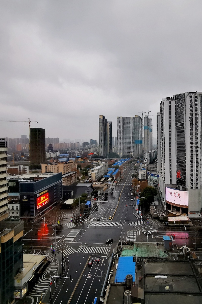 疫情期间的大武汉汉阳钟家村