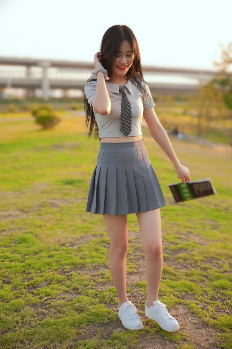 jk小姐姐湿地公园