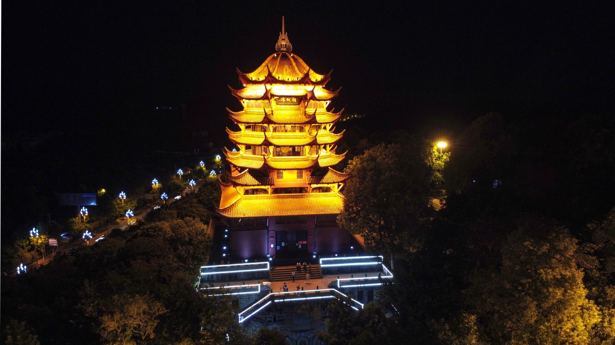 德阳钟鼓楼夜景