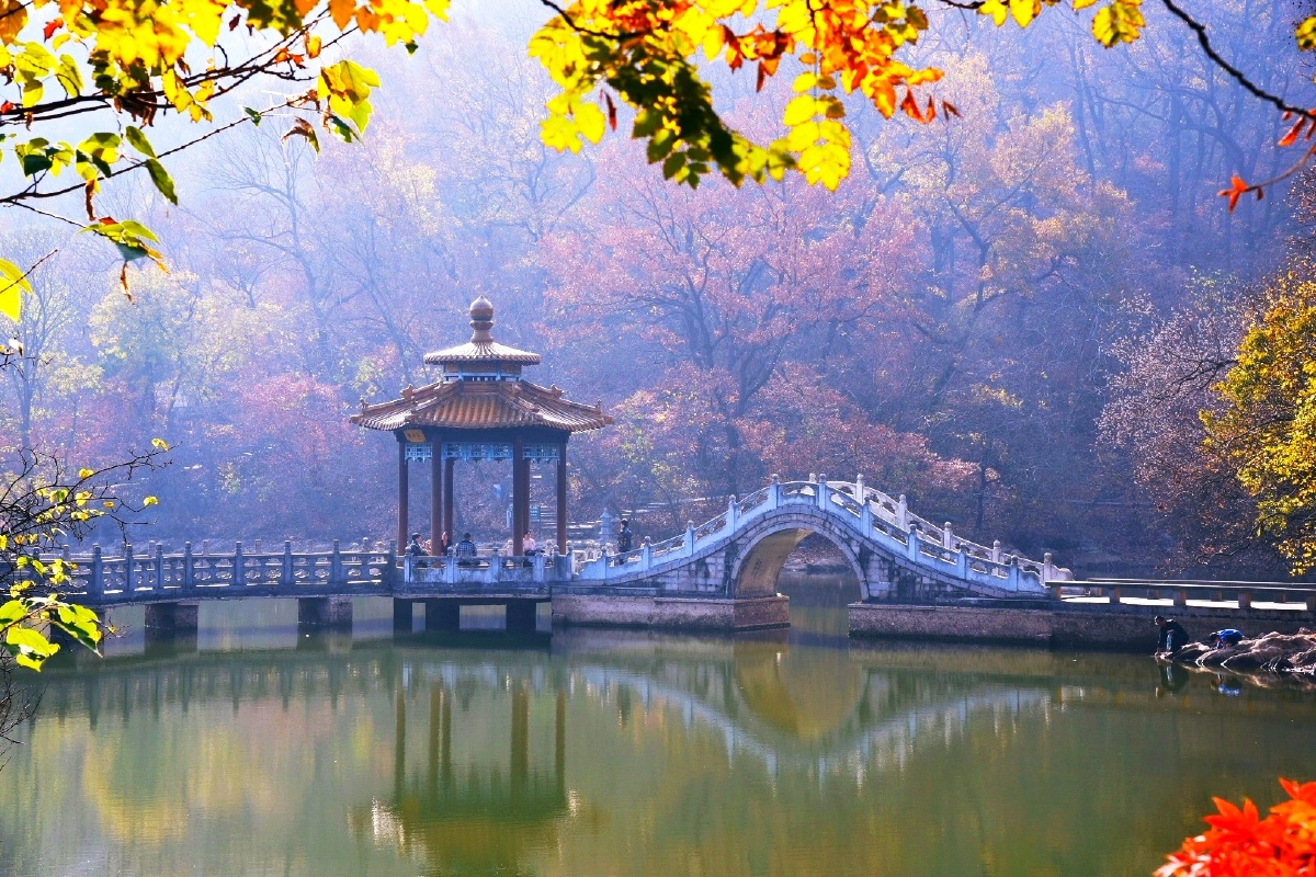 琅琊山深秀湖之美