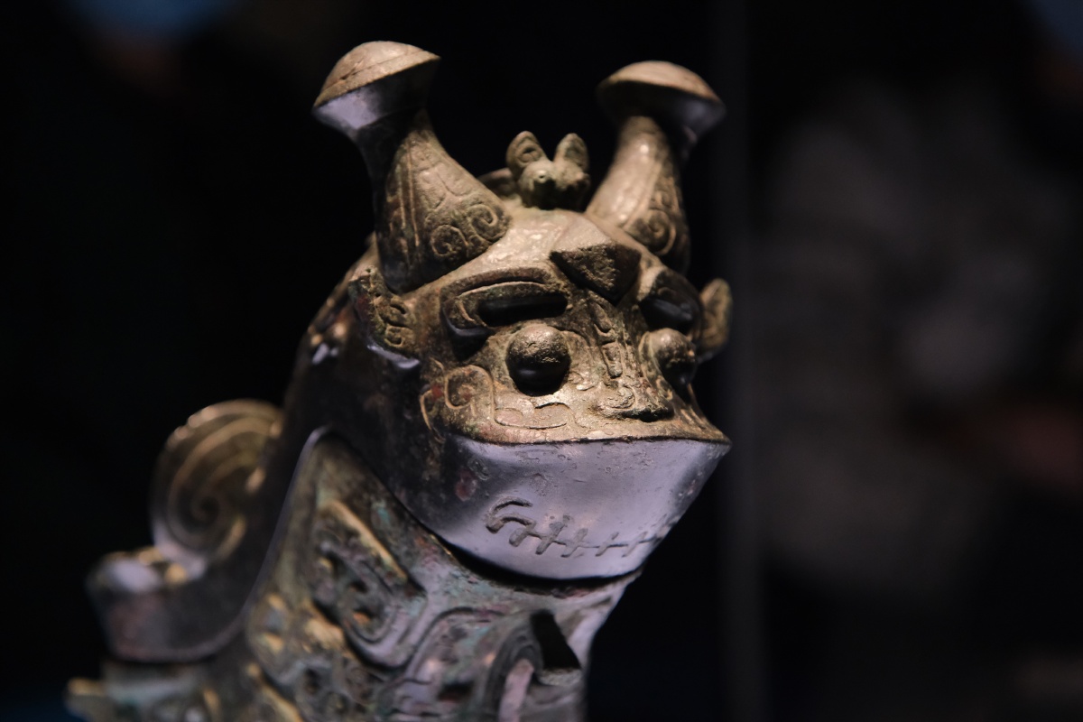 第一次去陕西博物馆,青铜兽好萌啊哈哈哈哈哈