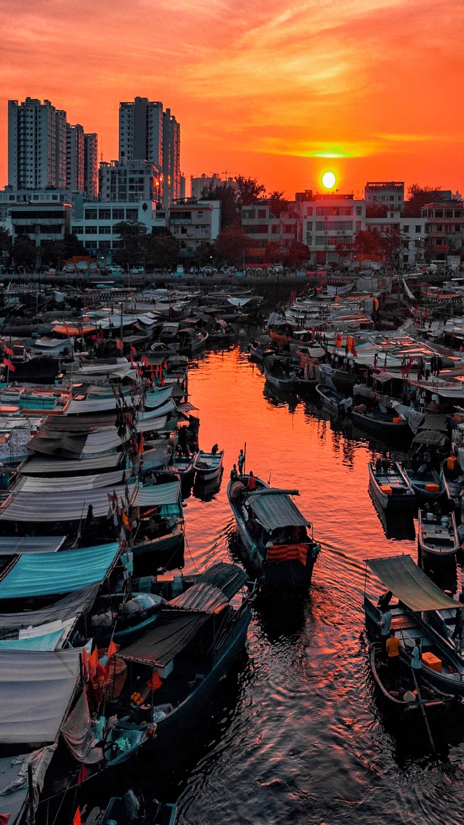 北海侨港:海上人家