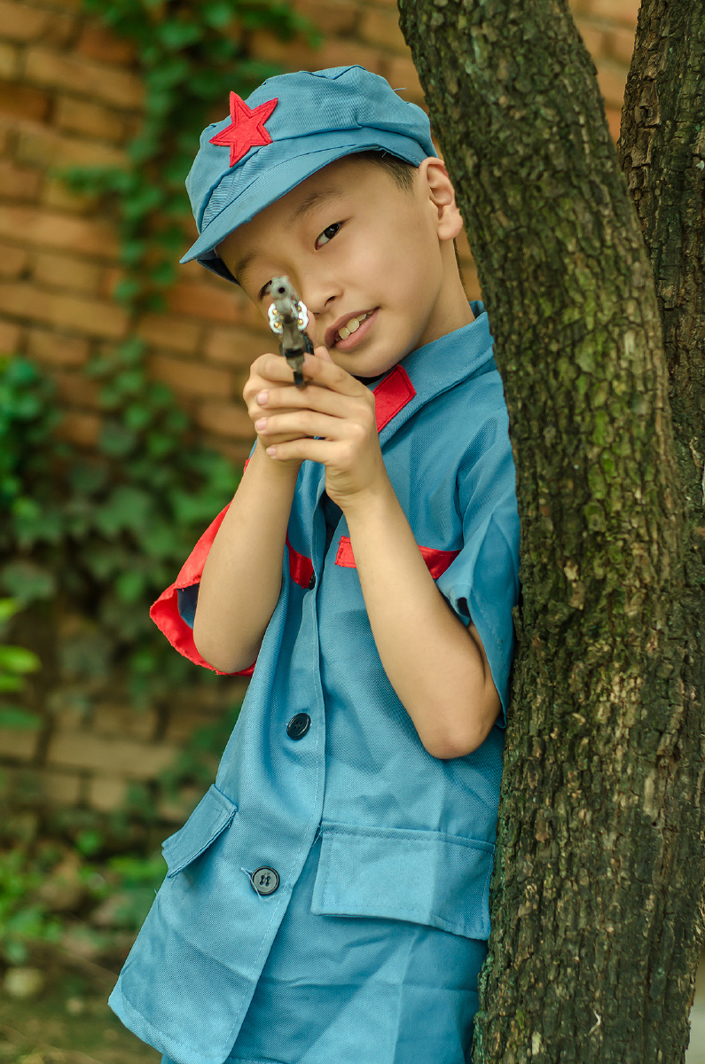 向解放军叔叔致敬