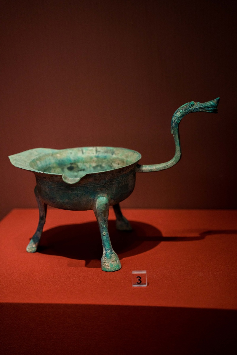 宜昌博物馆巴风汉魂楚韵面具文物