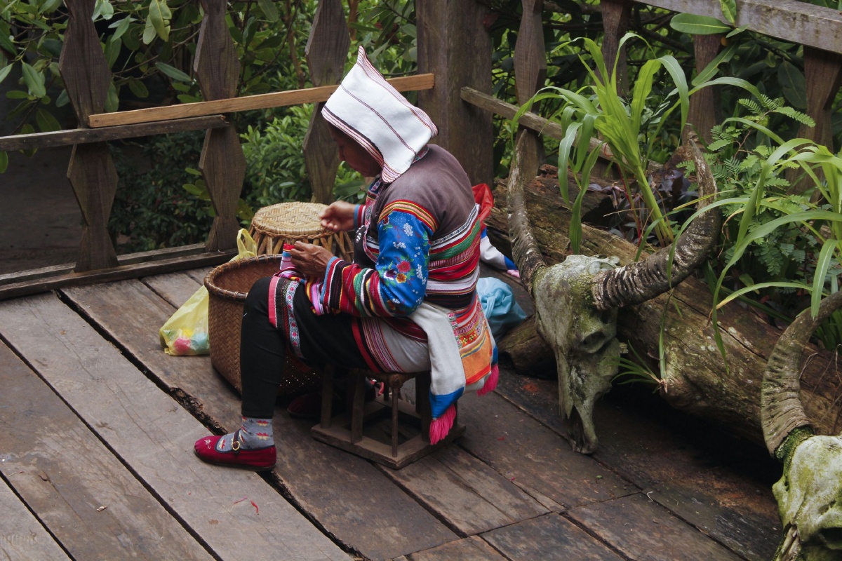 基诺族 摄自云南省景洪市