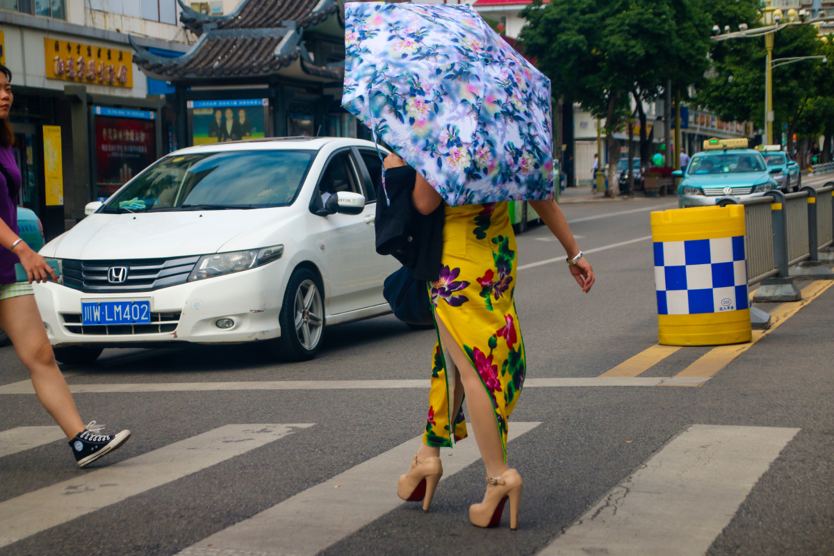 街头摄自四川省西昌市