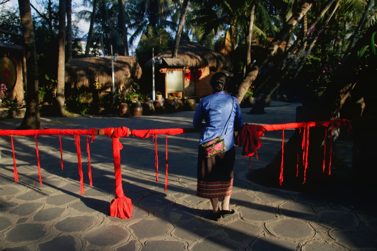 椰田古寨(四) 位于海南省陵水黎族自治县英州镇,是海南省新兴的展示