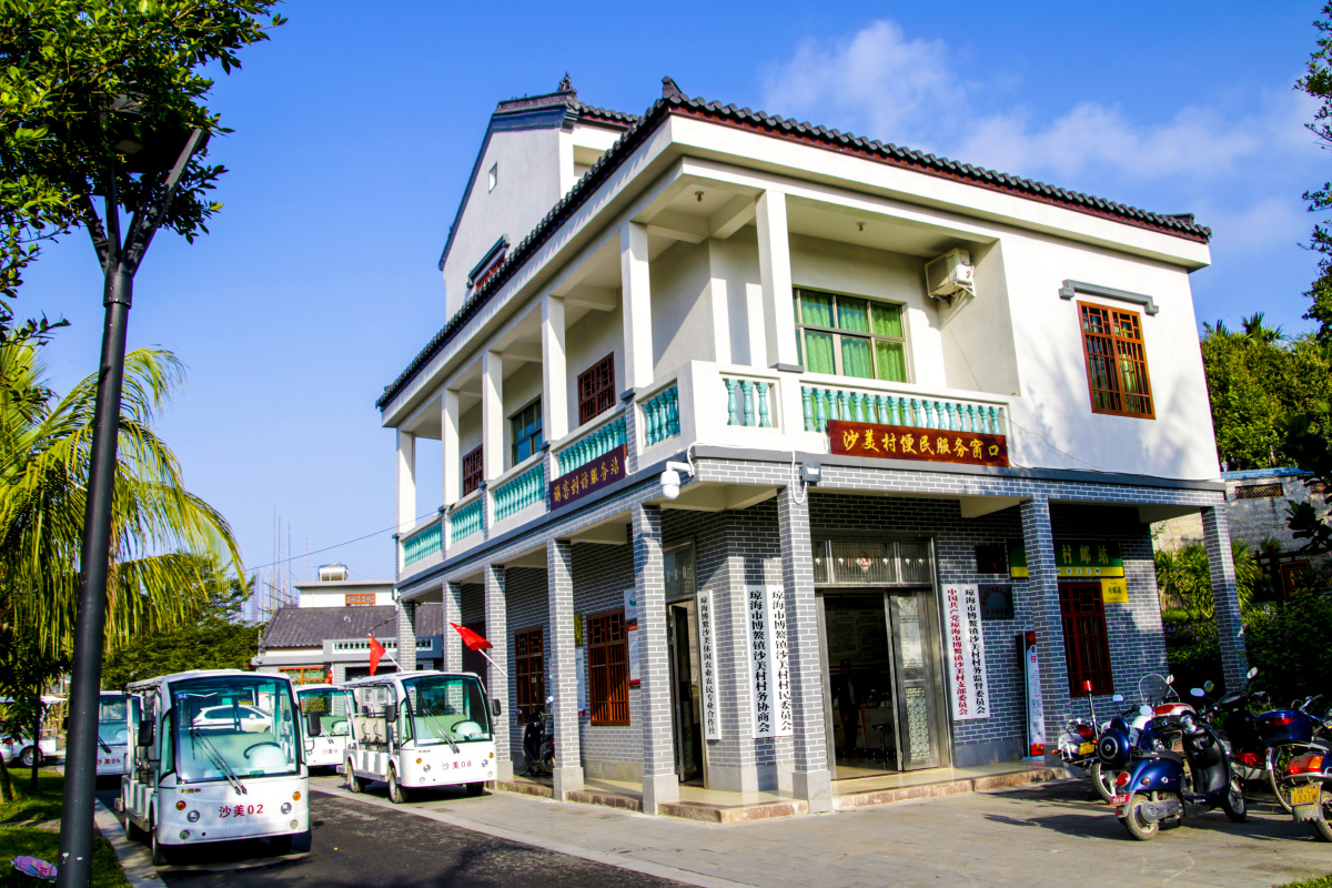 建设新农村摄自海南省琼海市博鳌镇