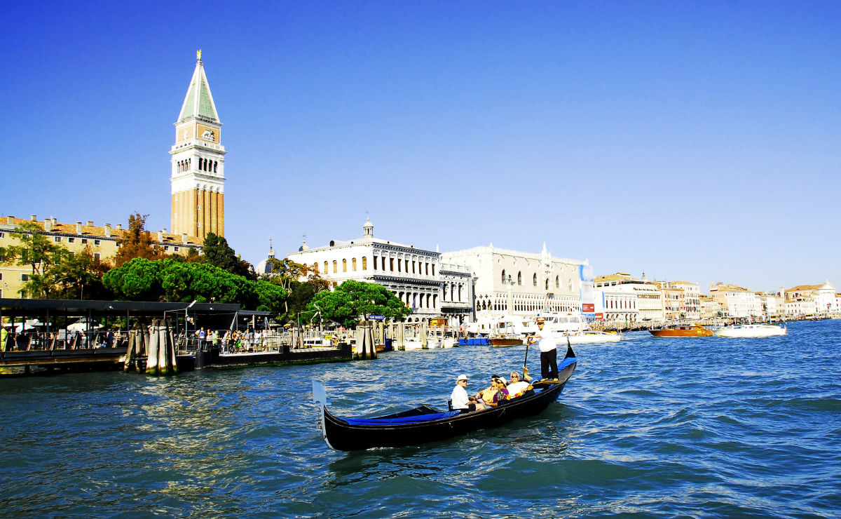 威尼斯水城和圣马可广场