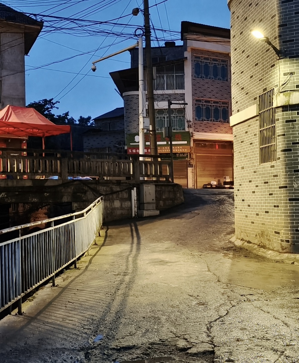 播州最美的乡村夜景