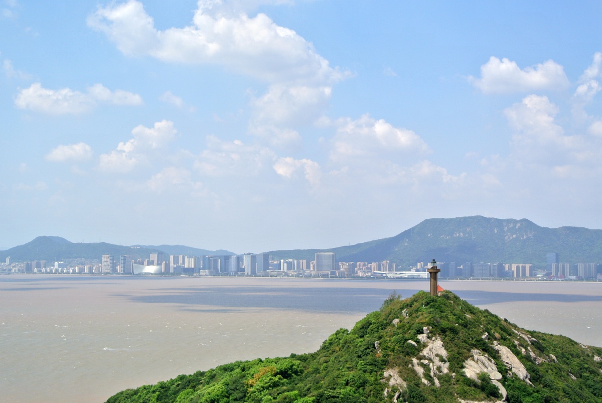 舟山普陀山西天景区