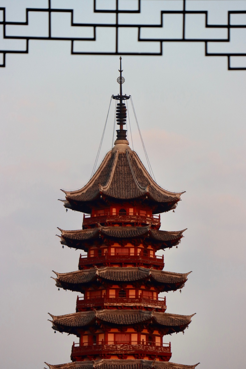 苏州瑞光塔盘门景区
