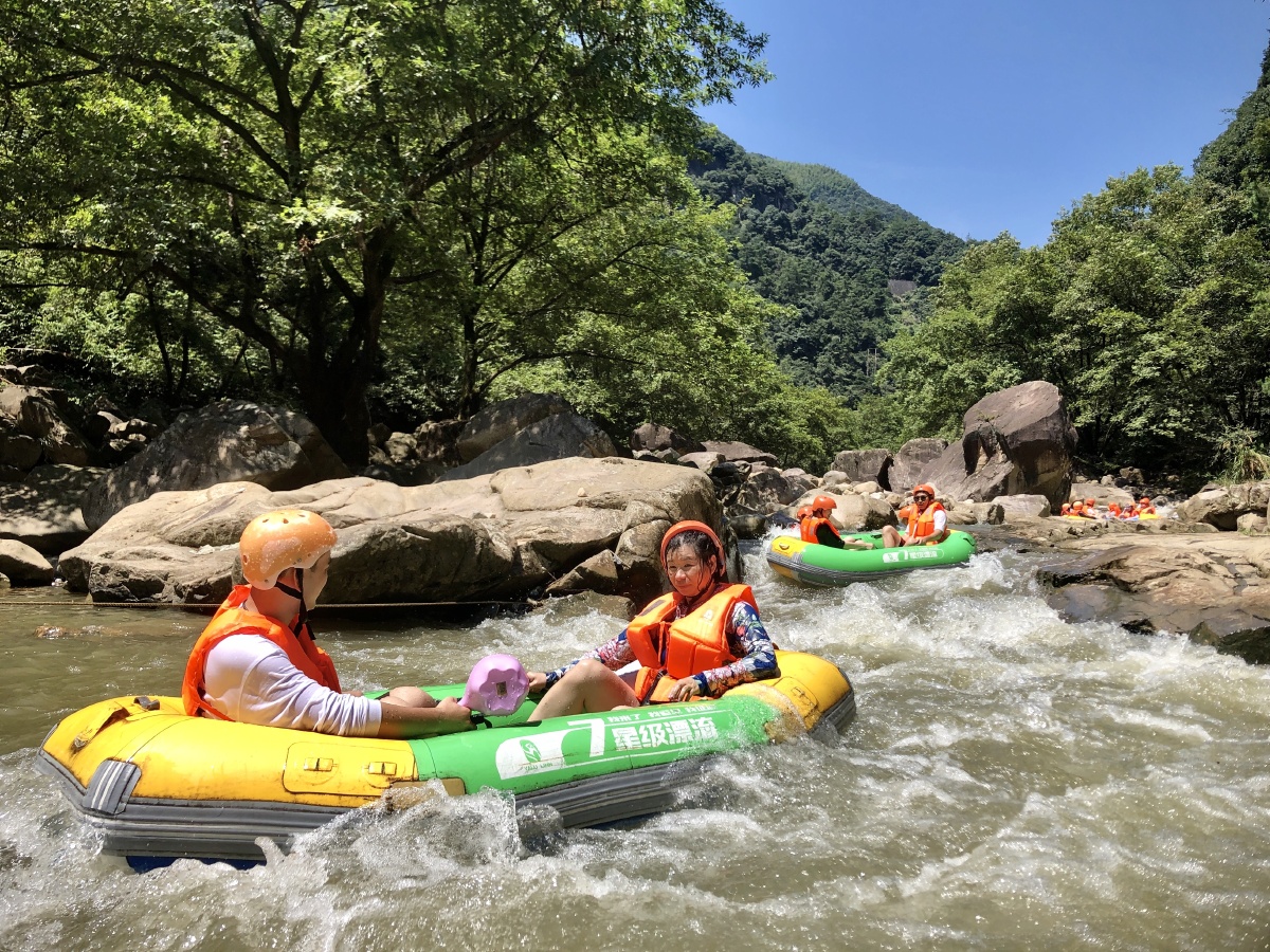 浙江·桐庐·雅鲁漂流据说是浙江最好玩的漂流! - 摄影师tomrrey - 图