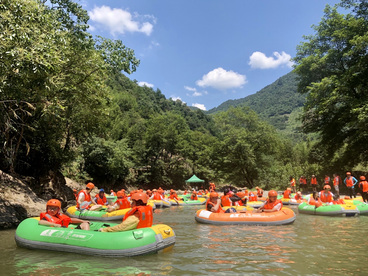 浙江·桐庐·雅鲁漂流据说是浙江最好玩的漂流! - 摄影师tomrrey - 图