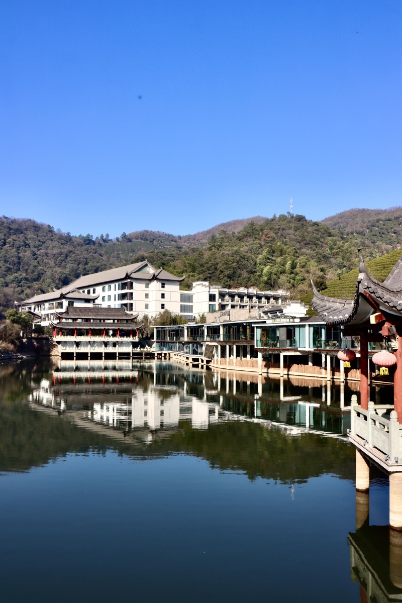 安吉涵田度假村日景