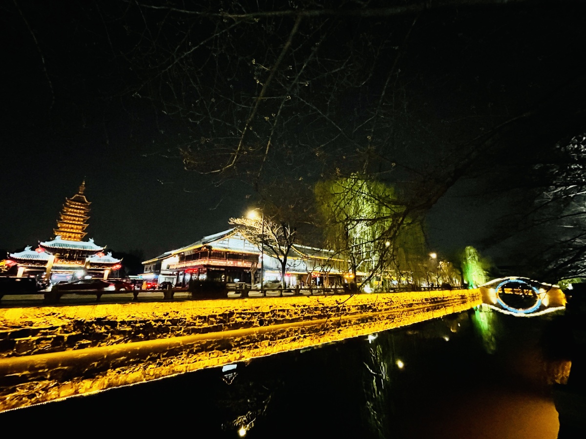 常熟方塔夜景