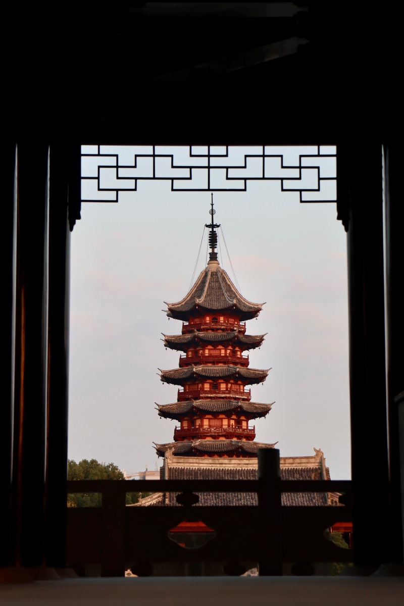 苏州瑞光塔盘门景区