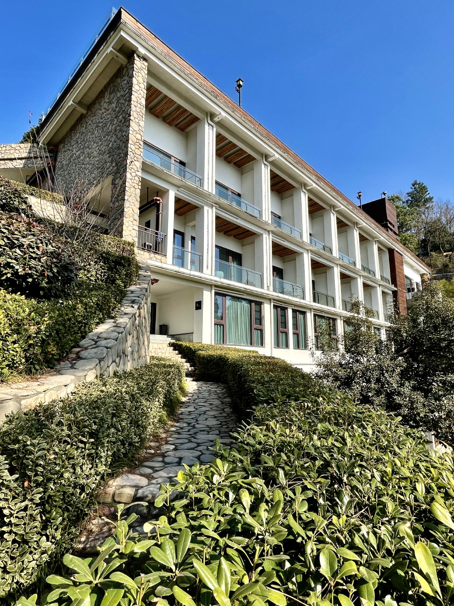 安吉涵田度假村日景