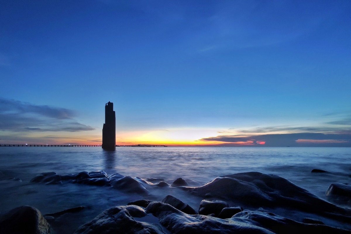 北海冠头岭日落