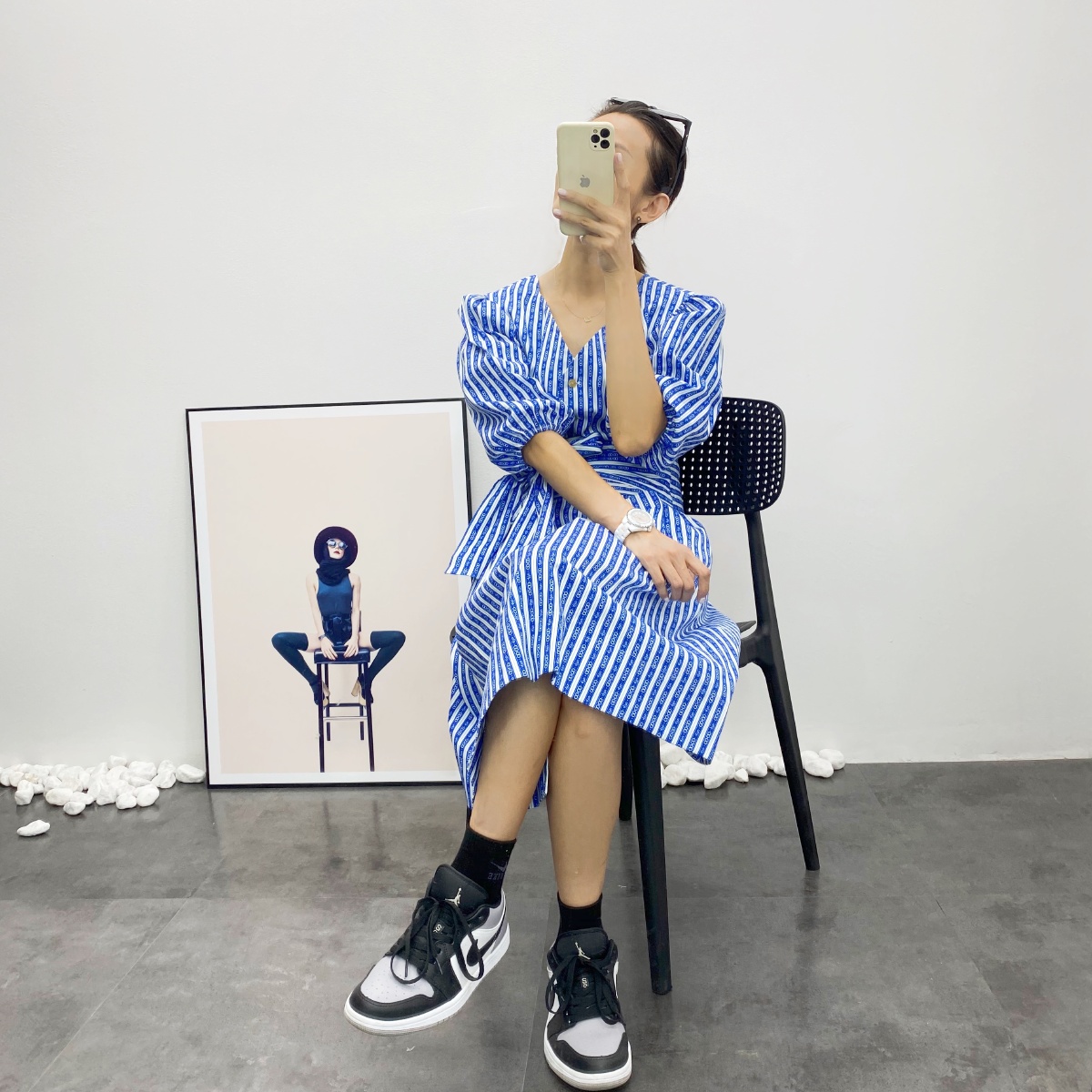 就喜欢裙子配aj哈哈好看么