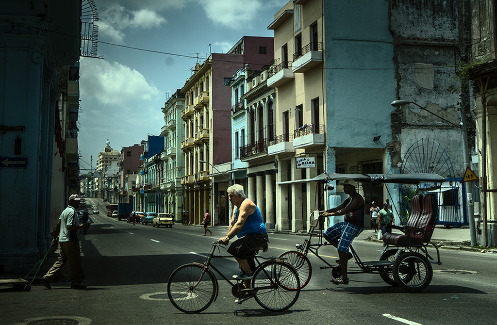 古巴街头