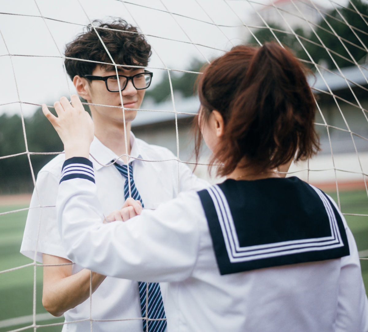 夏日限定校园恋爱写真50mmf18尼康d700穿jk和dk制服真的很适合拍校园