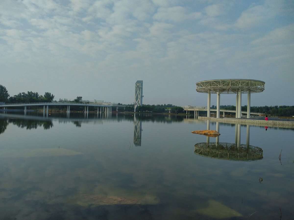 滑县森林公园白马湖