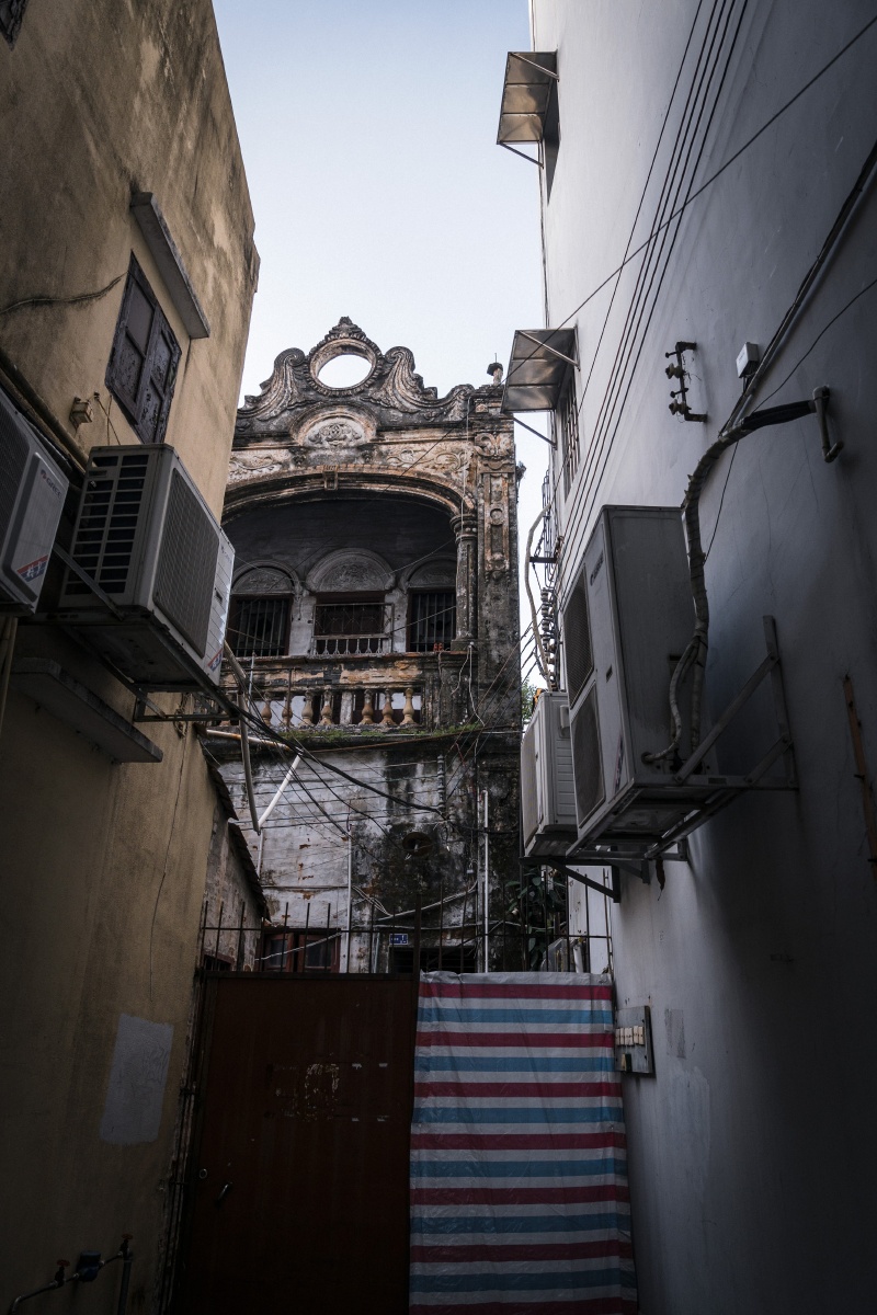 石岐老街的那些窄巷子