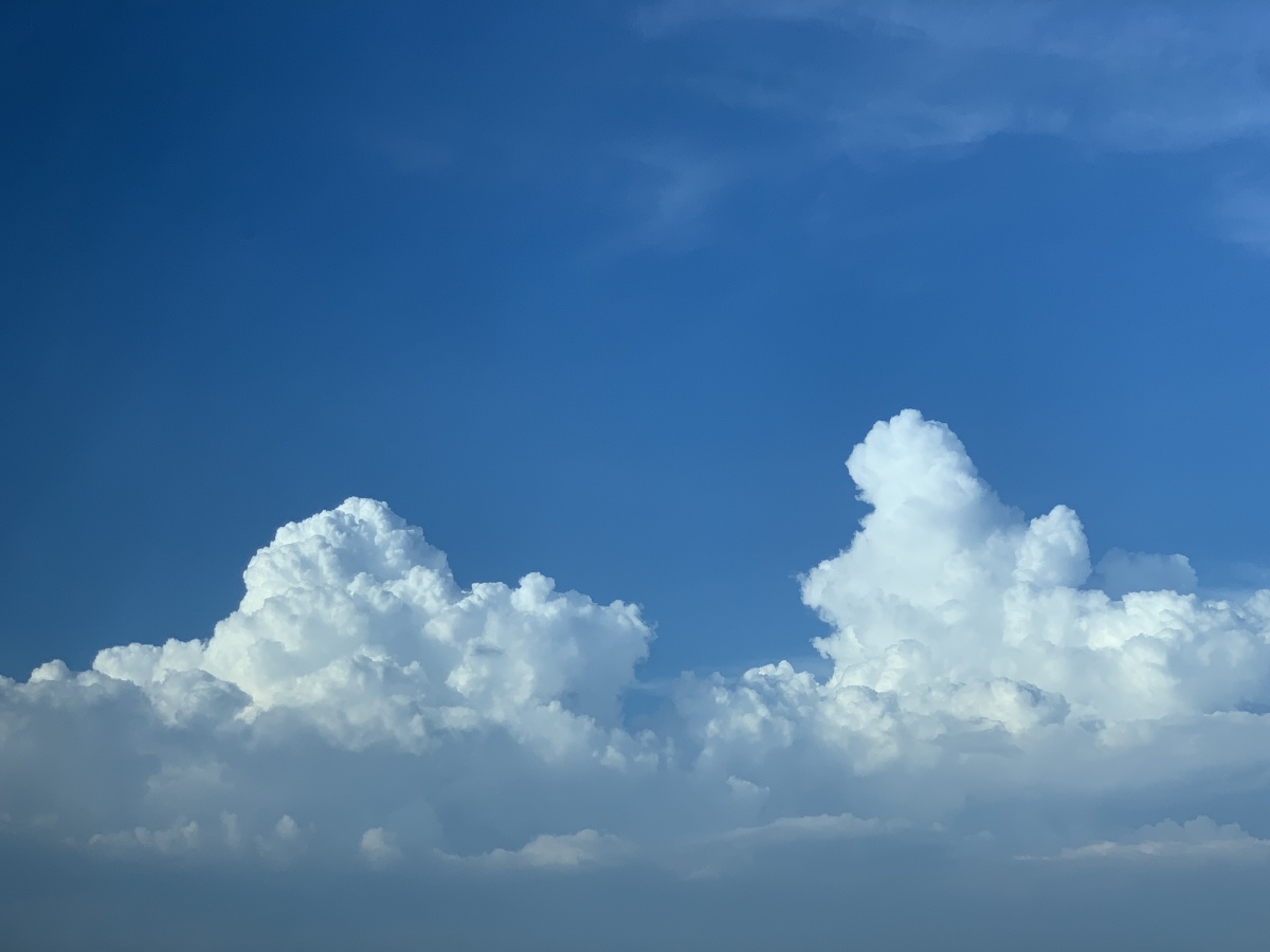 昨天的云朵觉得肉眼看也很美调滤镜又费劲儿留起来当纪念把