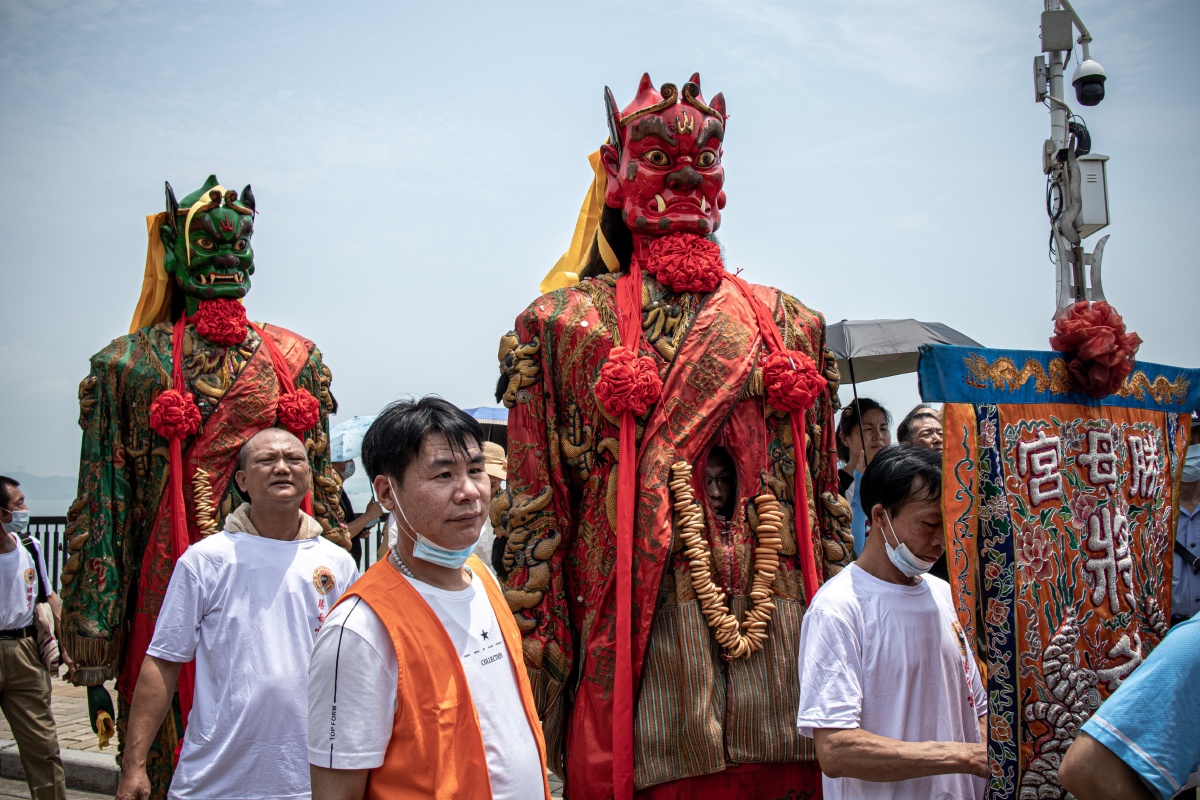 中山台湾圣母宫传统妈祖文化展演