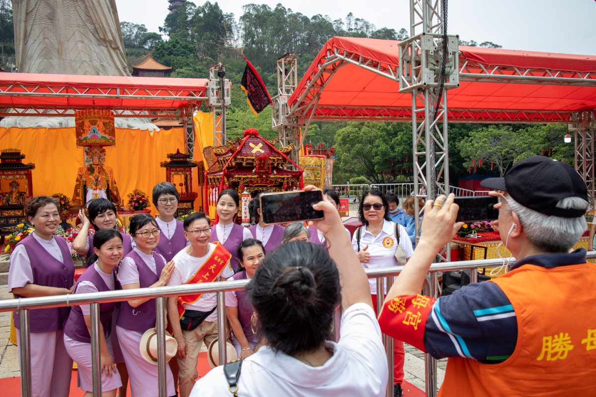 中山台湾圣母宫传统妈祖文化展演
