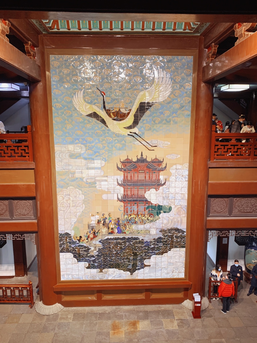 武汉黄鹤楼内