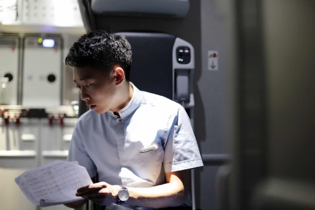 厦门航空真实的空姐空少