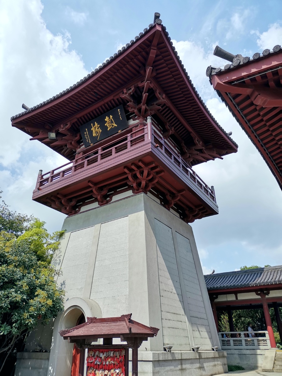 南翔镇留云禅寺唐代建筑风格宏伟大气