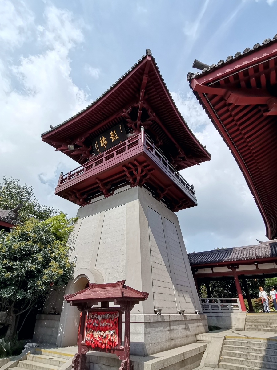 南翔镇留云禅寺唐代建筑风格宏伟大气