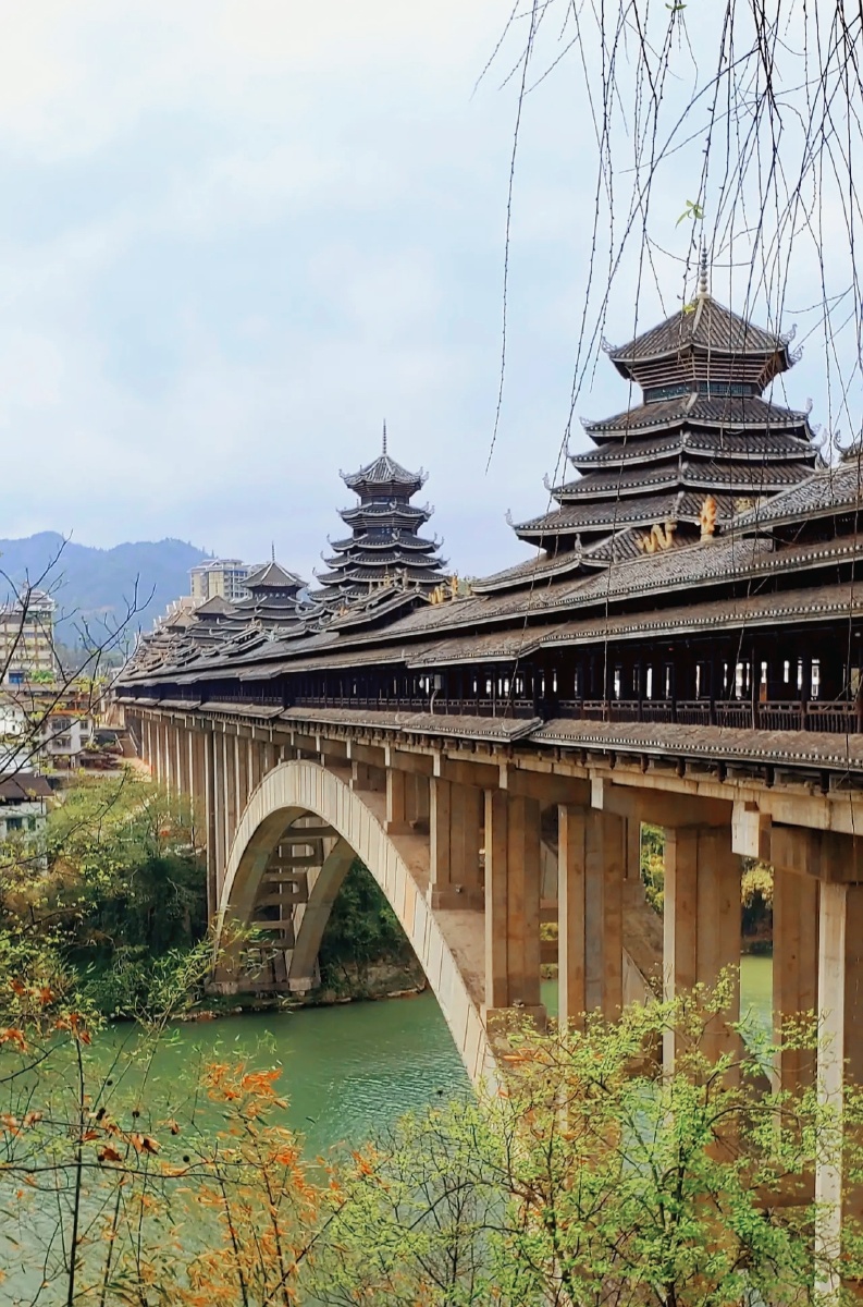 桂林三江苗族自治州风雨桥
