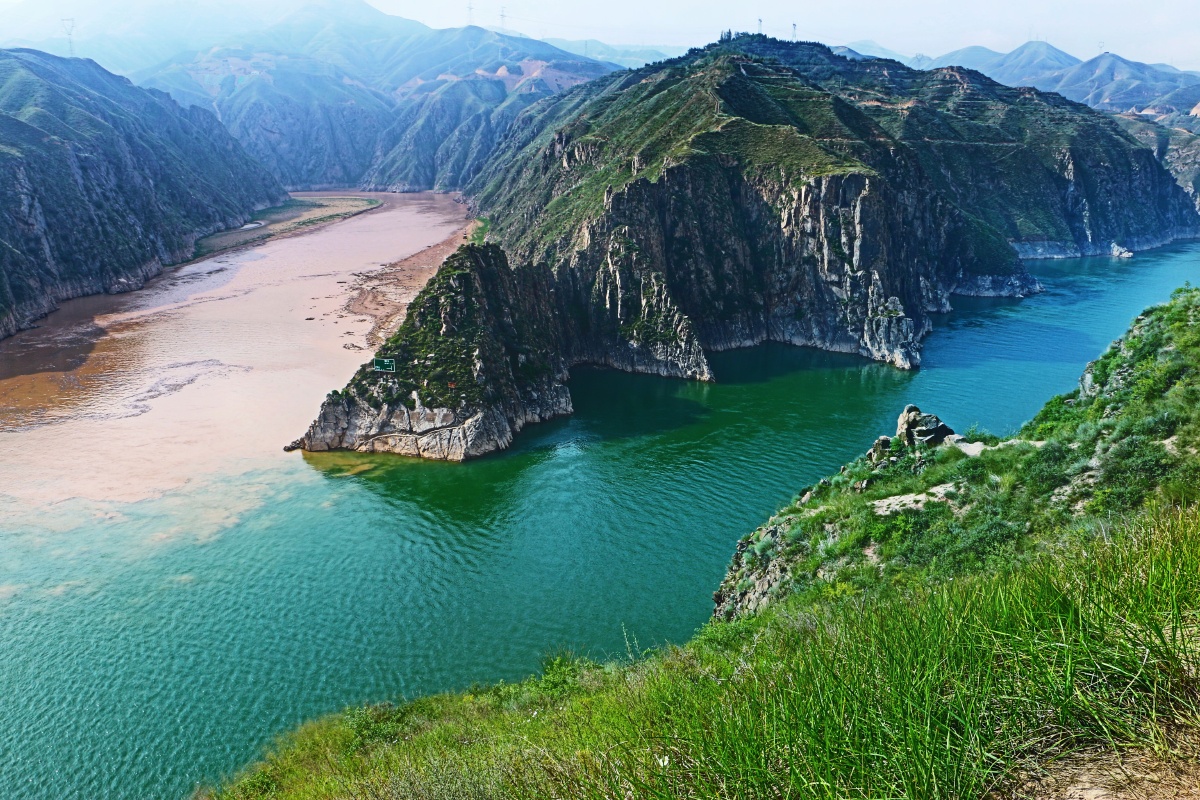 黄河本不黄刘家峡水电站上游黄河水还是清澈的因为洮河的汇入染黄了