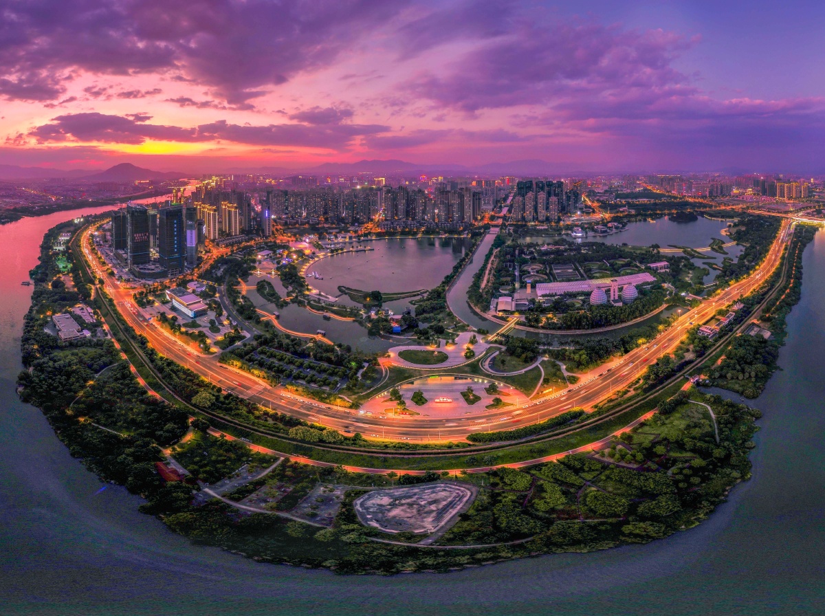 『生态漳城昏夜美』梁健摄 - 漳州市职业摄影协会 - 图虫