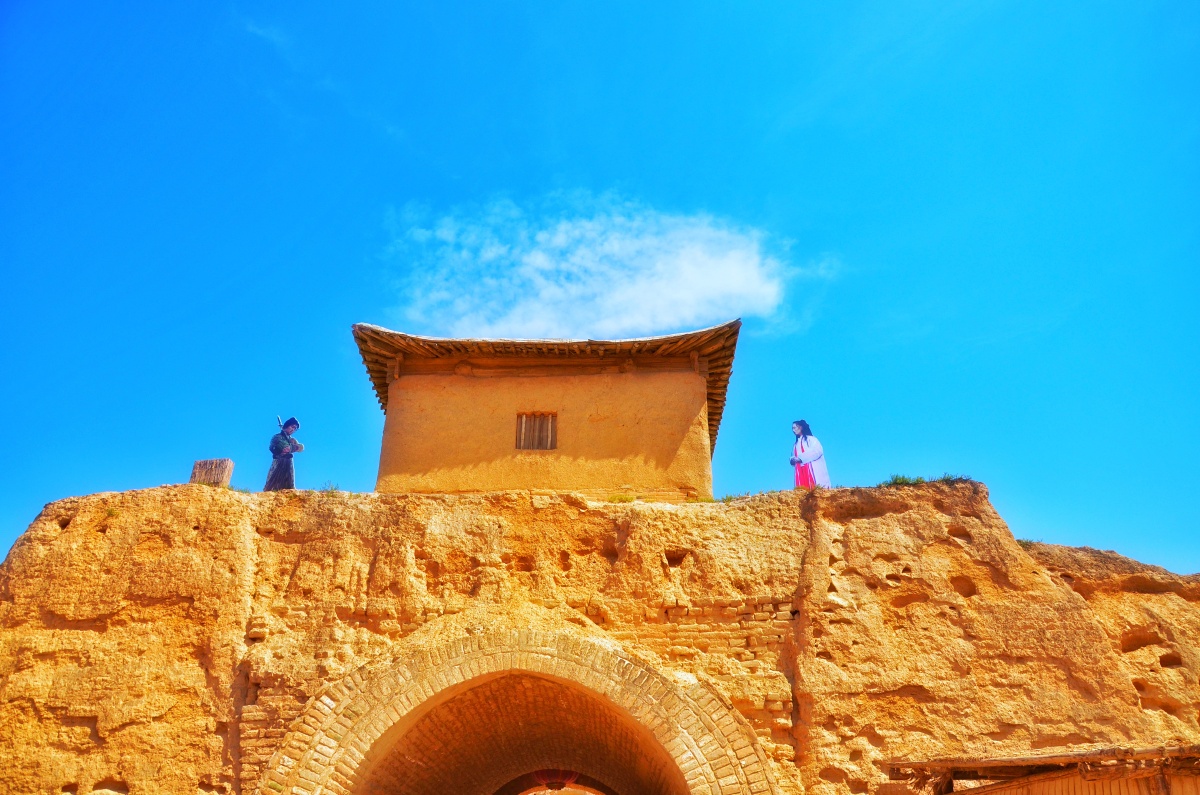 银川镇北堡影视城大话西游场景