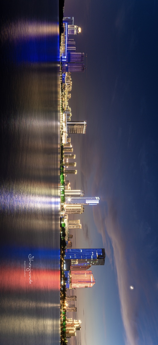 江苏省宜兴市东氿夜景