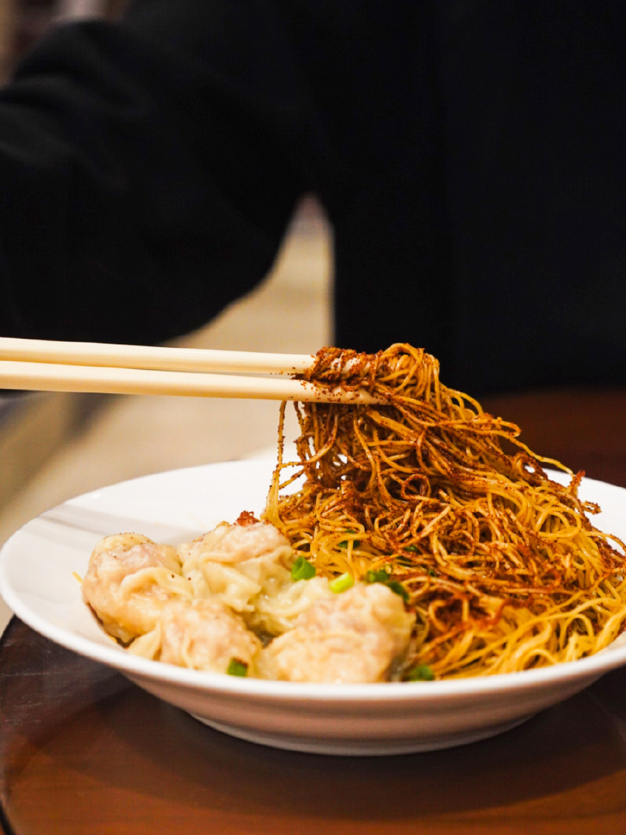 澳门虾子捞面鲜虾云吞