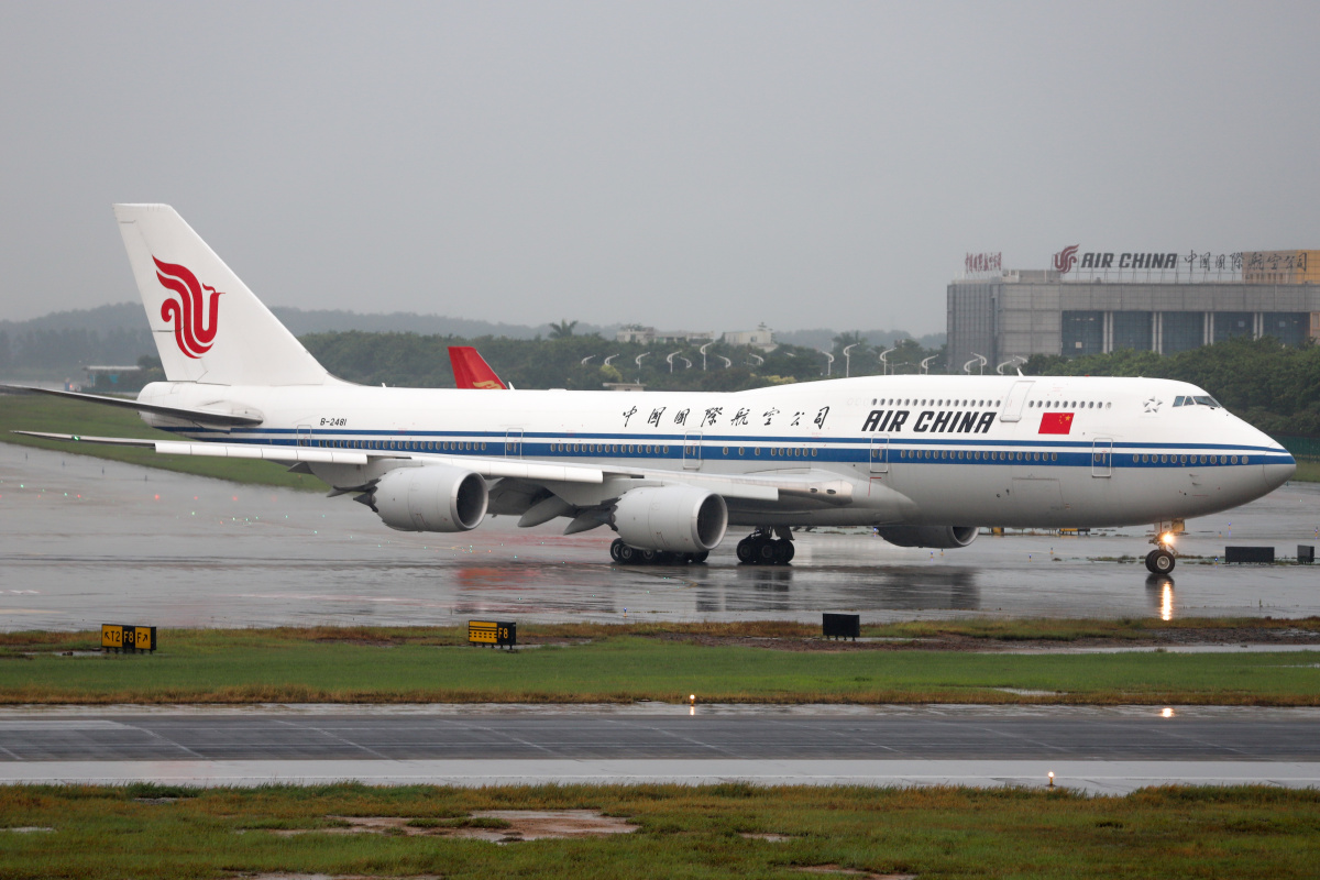 中国国际航空,b-2481,波音747-89l,广州白云国际机场 - captainlorca