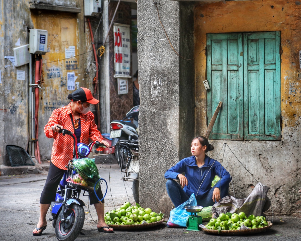 越南街头商贩