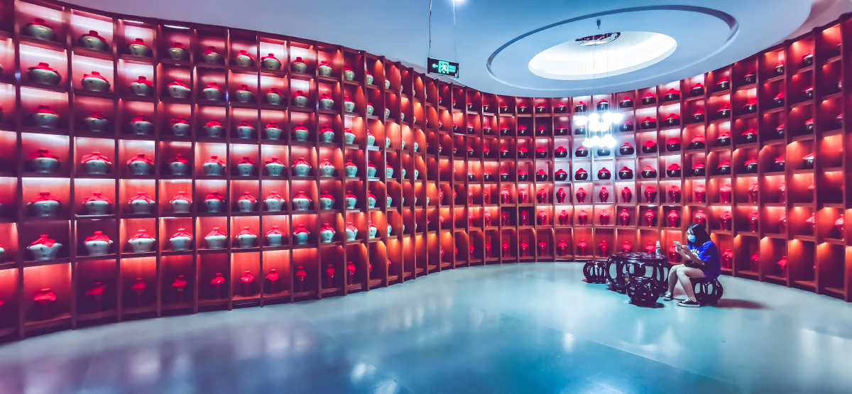 武汉黄鹤楼酒厂展厅