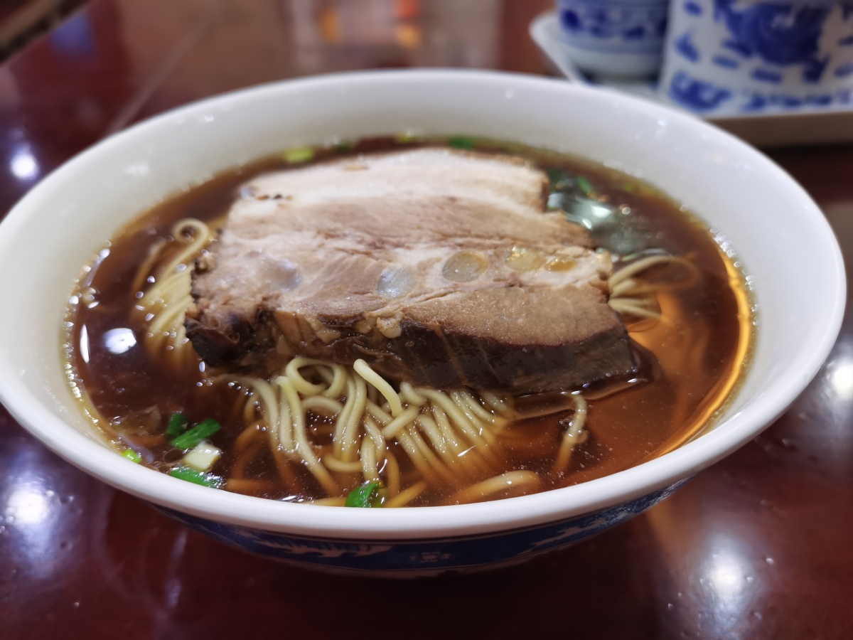 苏式汤面焖肉面