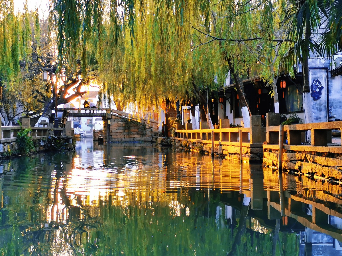 君到姑苏见人家尽枕河