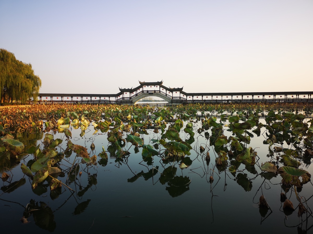 锦溪古镇古莲桥