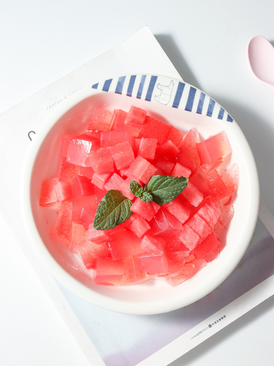 西瓜凉粉冻 - 佳梦jm - 图虫